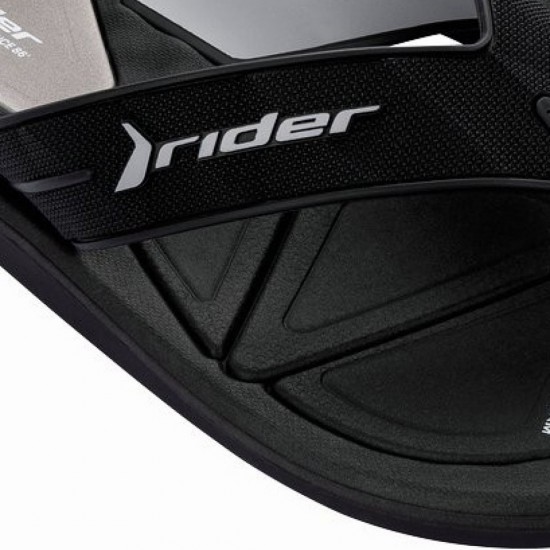 RIDER FLIP FLOPS 25001 BD266 ΜΑΥΡΟ ΓΚΡΙ