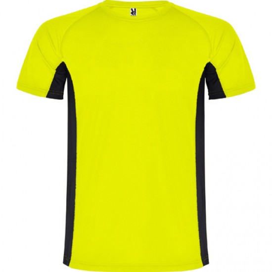 ROLY T SHIRT SHANGHAI CA6595 22102 ΚΙΤΡΙΝΟ ΜΑΥΡΟ