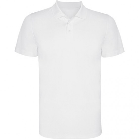 ROLY T SHIRT POLO MONZHA PO0404 01 WHITE