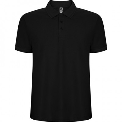 ROLY T SHIRT POLO PEGASO PO6609 02 ΜΑΥΡΟ