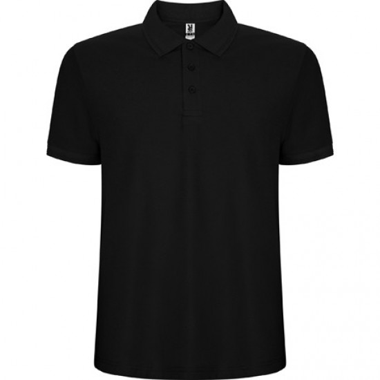 ROLY T SHIRT POLO PEGASO PO6609 02 ΜΑΥΡΟ