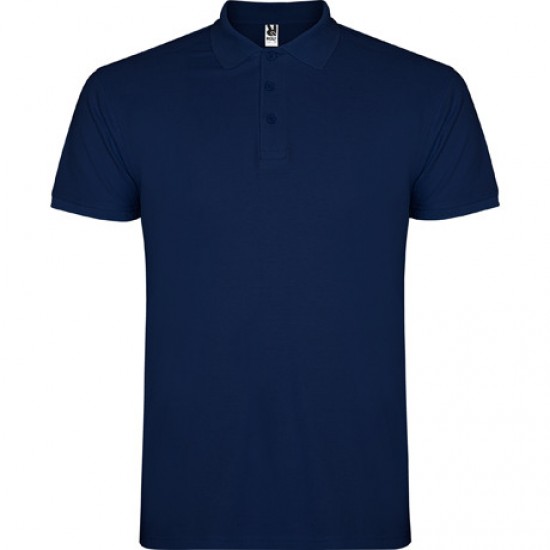 ROLY T SHIRT ΠΟΛΟ STAR PO6638 55 NAVY BLUE