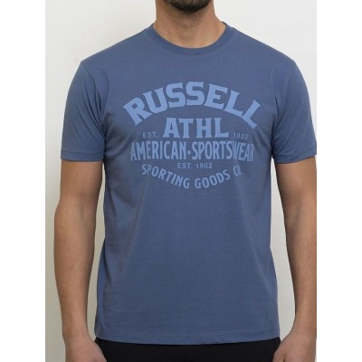 RUSSELL ATHLETIC T SHIRT A3019-1 199 ΜΠΛΕ