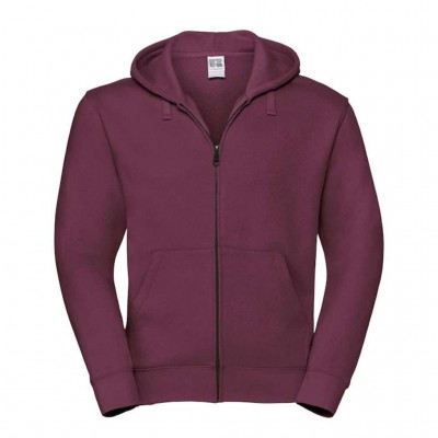 RUSSELL ZIP THROUGH HOODY A2005-2 482 ΜΠΟΡΝΤΟ