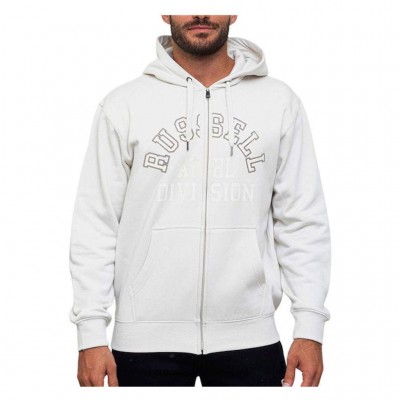 RUSSELL ZIP THROUGH HOODY A3027-2 526 ΛΕΥΚΟ