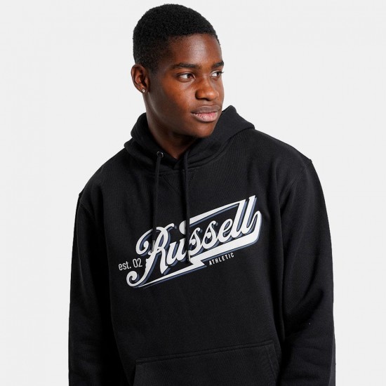 RUSSELL PULL OVER HOODY A3014-2 099 ΜΑΥΡΟ