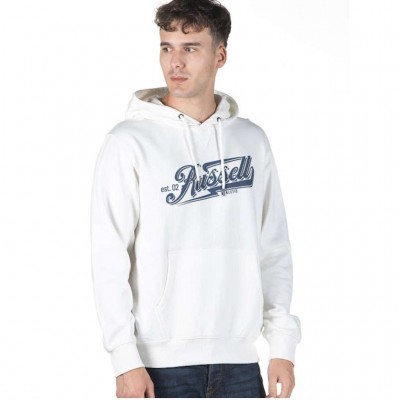 RUSSELL PULL OVER HOODY A20142 045 ΛΕΥΚΟ