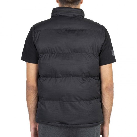 RUSSELL PADDED GILET A2709-2 099 ΜΑΥΡΟ