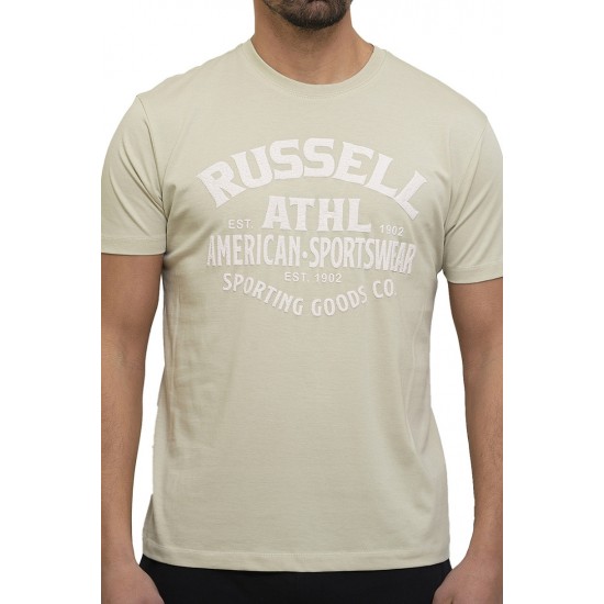 RUSSELL T SHIRT A3-019-1 530 ΓΚΡΙ 