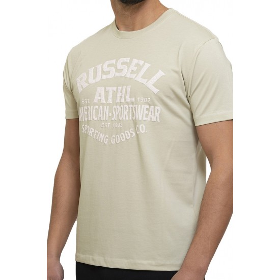RUSSELL T SHIRT A3-019-1 530 ΓΚΡΙ 