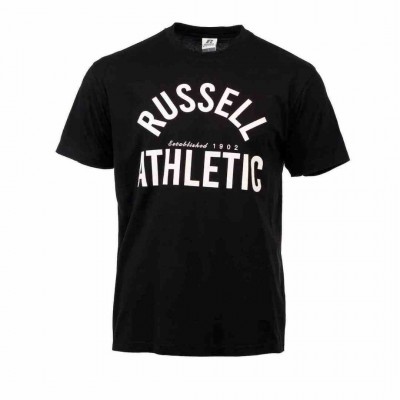 RUSSELL T SHIRT A25-014-1 099 ΜΑΥΡΟ 