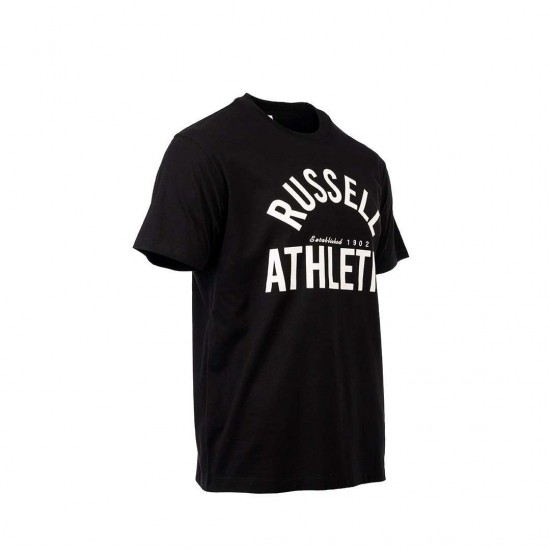 RUSSELL T SHIRT A25-014-1 099 ΜΑΥΡΟ 