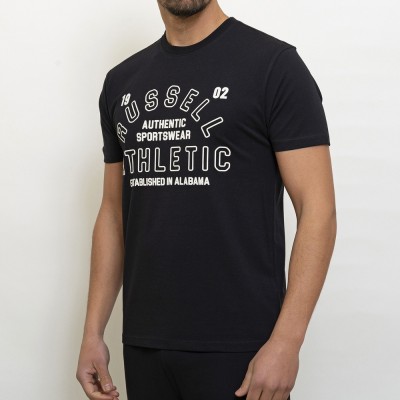RUSSELL T SHIRT A3-011-1 099 ΜΑΥΡΟ 