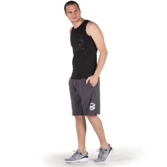 RUSSELL SLEEVELESS SHIRT A0086-1 299 ΜΑΥΡΟ 