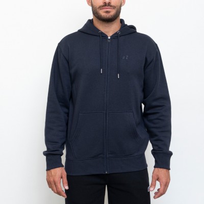 RUSSELL ZIP THROUGH HOODY A3005-2 190 ΜΠΛΕ