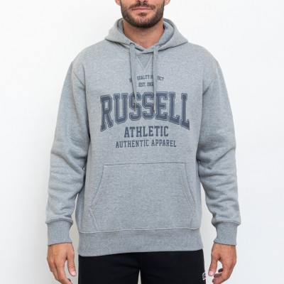 RUSSELL PULL OVER HOODY A3014-2 090 ΓΚΡΙ