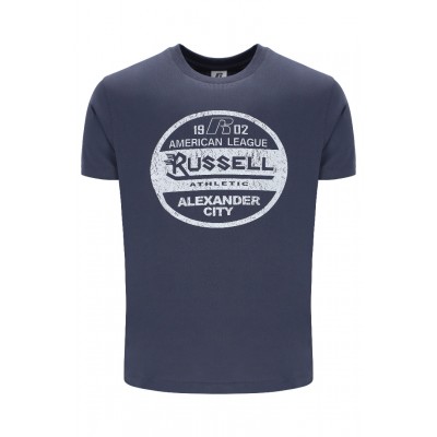 RUSSELL REA CREWNECK T SHIRT A4036-1 155 ΑΝΘΡΑΚΙ