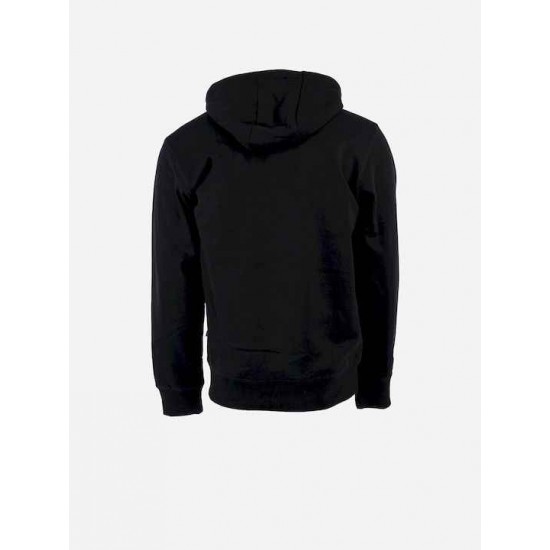 RUSSELL ZIP THROUGH HOODY E24-635-2 099 ΜΑΥΡΟ