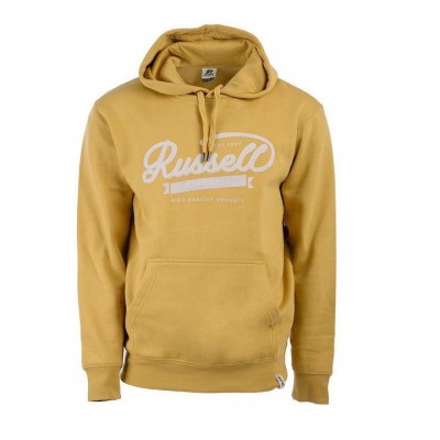 RUSSELL PULL OVER HOODY Α24-023-2 543 ΚΙΤΡΙΝΟ