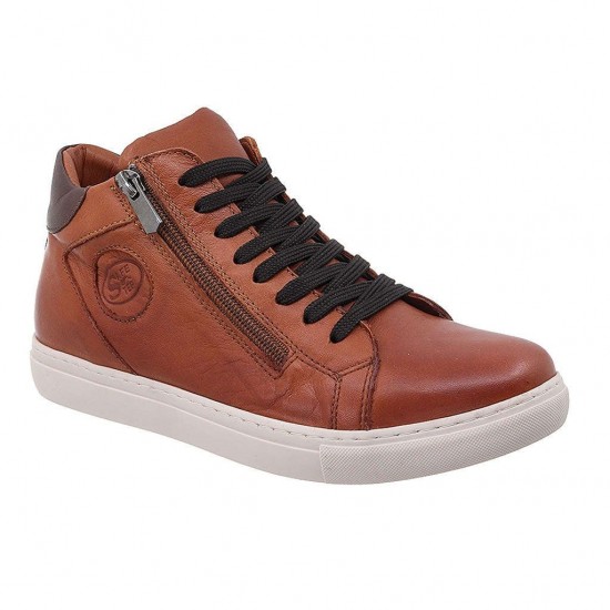 SAFE STEP ΜΠΟΤΑΚΙΑ LEATHER KA40801 ΤΑΝ SAFE STEP ΜΠΟΤΑΚΙΑ LEATHER KA40801 ΤΑΝ