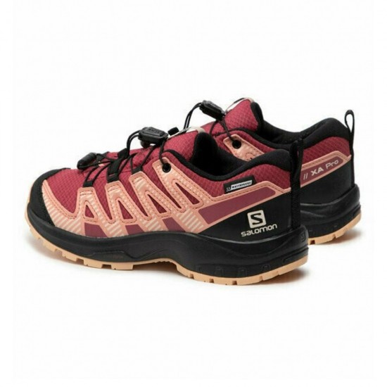 SALOMON JUNIOR XA PRO V8 416144 ΜΠΟΡΝΤΟ ΣΟΜΩΝ