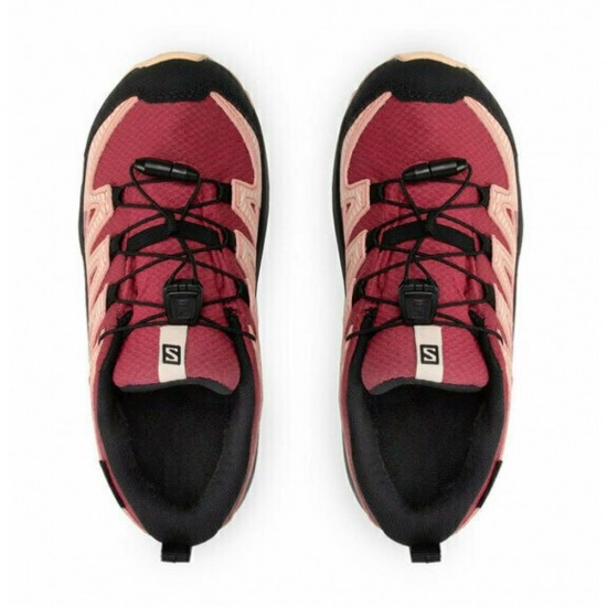 SALOMON JUNIOR XA PRO V8 416144 ΜΠΟΡΝΤΟ ΣΟΜΩΝ