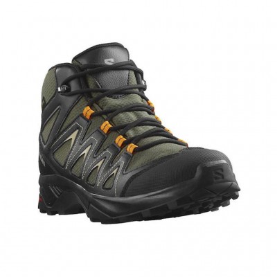 SALOMON M X BRAZE MID GTX 471810 ΛΑΔΙ ΜΑΥΡΟ