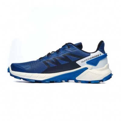 SALOMON SUPERCROSS 4 L47315700 ΜΠΛΕ ΜΑΥΡΟ