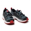 SALOMON XA PRO V8 J L41613700 ΓΚΡΙ ΚΟΚΚΙΝΟ