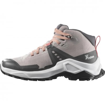 SALOMON X RAISE MID GTX J L4707150 ΡΟΖ ΚΑΦΕ