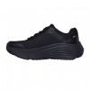 SKECHERS ENGINEERED MESH LACE UP 129470 BBK ΜΑΥΡΟ