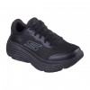SKECHERS ENGINEERED MESH LACE UP 129470 BBK ΜΑΥΡΟ
