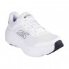 SKECHERS ENGINEERED MESH LACE UP 129470 WBK ΛΕΥΚΟ