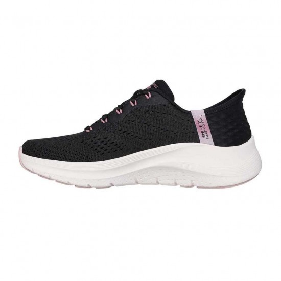 SKECHERS EASY CHIC 150066 BKRG ΜΑΥΡΟ ΡΟΖ