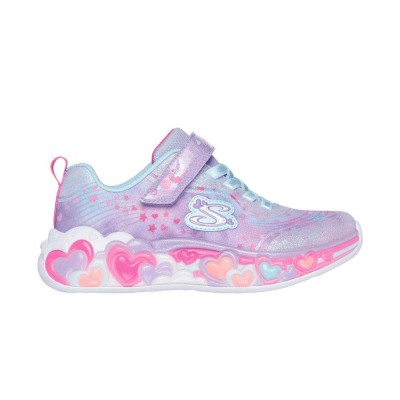 SKECHERS LIGHTED SATIN GORE STRAP 302696L LVMT ΛΙΛΑ