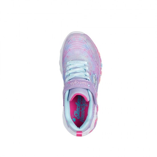 SKECHERS LIGHTED SATIN GORE STRAP 302696L LVMT ΛΙΛΑ