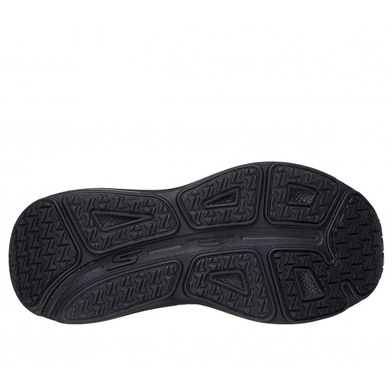 SKECHERS ENGINEERED MESH LACE UP 129470 BKPK ΜΑΥΡΟ ΡΟΖ