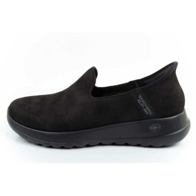 SKECHERS LEATHER TEX 124665 BBK ΜΑΥΡΟ
