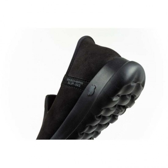 SKECHERS LEATHER TEX 124665 BBK ΜΑΥΡΟ