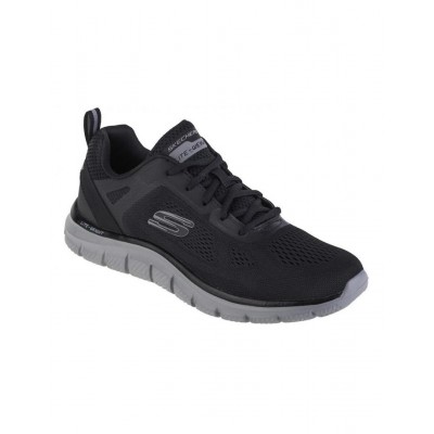 SKECHERS TRACK BROADER 232698 BKCC ΜΑΥΡΟ