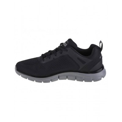SKECHERS TRACK BROADER 232698 BKCC ΜΑΥΡΟ