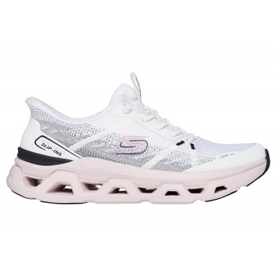 SKECHERS FAST LANE SYNTHETIC 150513 WBPK ΛΕΥΚΟ