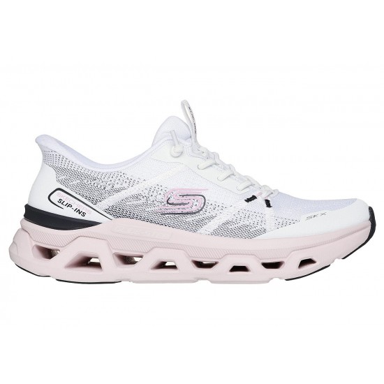 SKECHERS FAST LANE SYNTHETIC 150513 WBPK ΛΕΥΚΟ