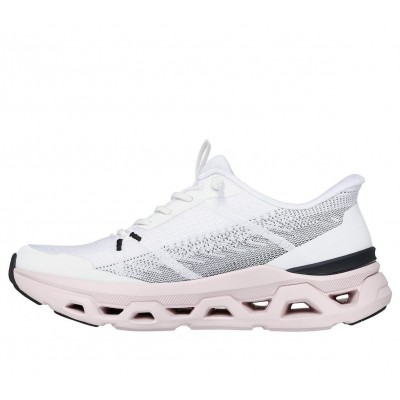 SKECHERS FAST LANE SYNTHETIC 150513 WBPK ΛΕΥΚΟ