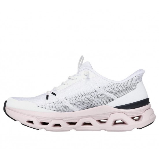SKECHERS FAST LANE SYNTHETIC 150513 WBPK ΛΕΥΚΟ