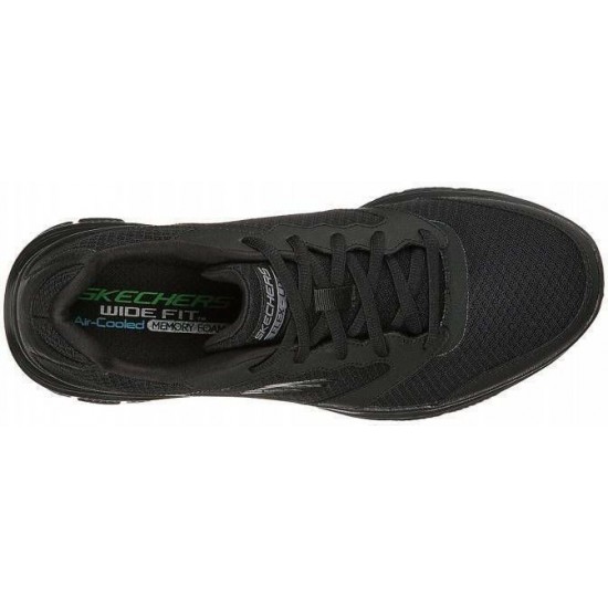 SKECHERS FLEX ADVANTAGE 4.0 232225 BBK ΜΑΥΡΟ