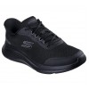 SKECHERS SLIP-INS MESH LACE UP 233183 BBK ΜΑΥΡΟ