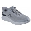 SKECHERS SLIP-INS MESH LACE UP 233183 GYBK ΓΚΡΙ