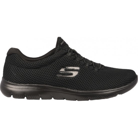 SKECHERS SUMMITS 12985 ΒΒΚ ΜΑΥΡΟ