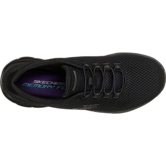 SKECHERS SUMMITS 12985 ΒΒΚ ΜΑΥΡΟ